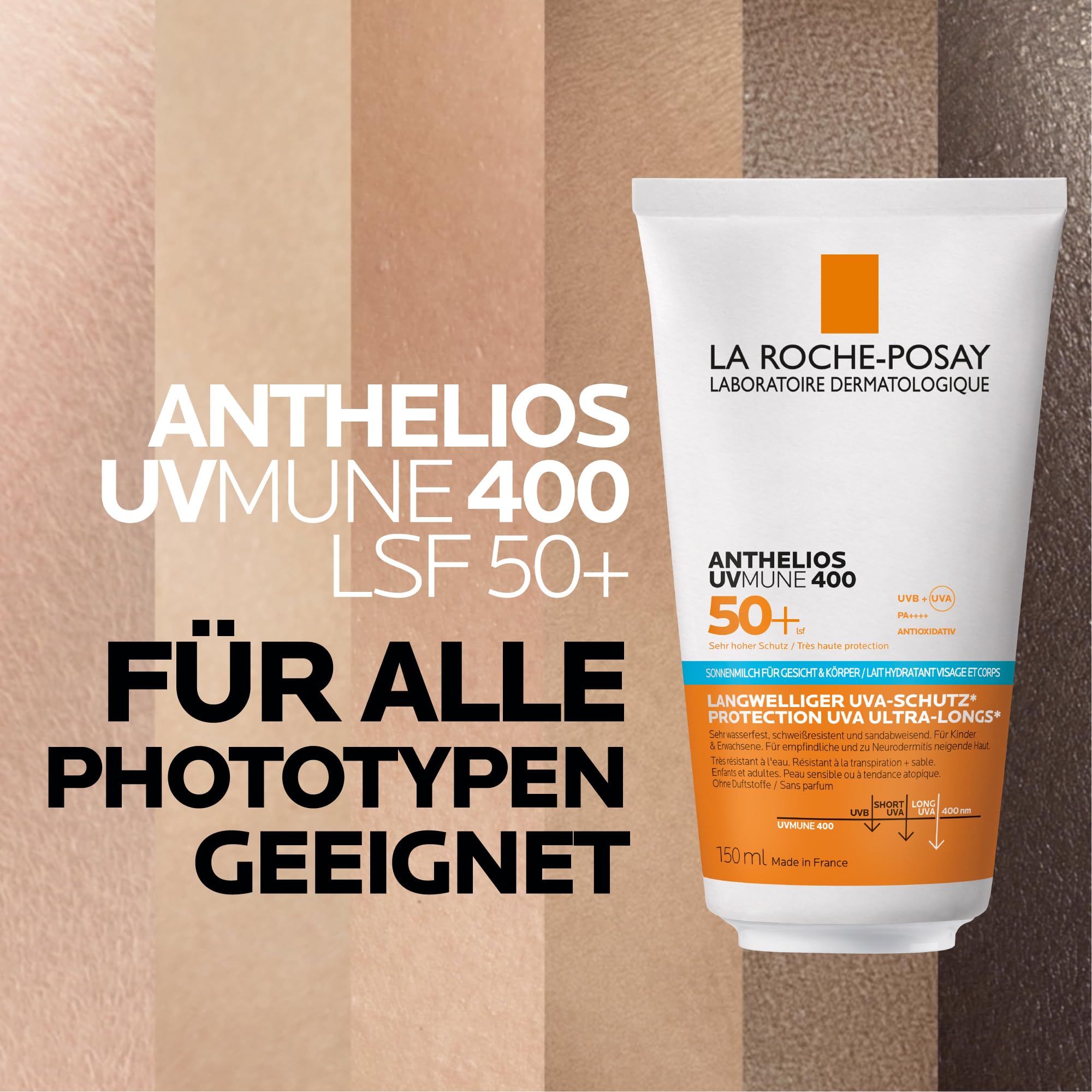 La Roche-Posay Anthelios Uvmune Face And Body Milk SPF 50+ Yüz Ve Vücut İçin 150 ml
