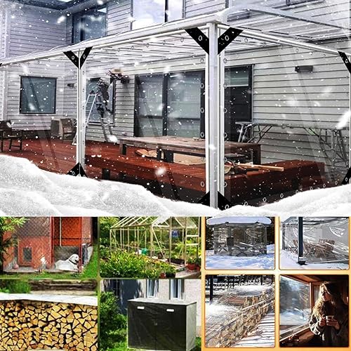 Miniatura 10 de Lona impermeable para exteriores, cubierta de lona para techo, resistente al desgarro, para campamento, plantas, invernadero, automóviles, patio