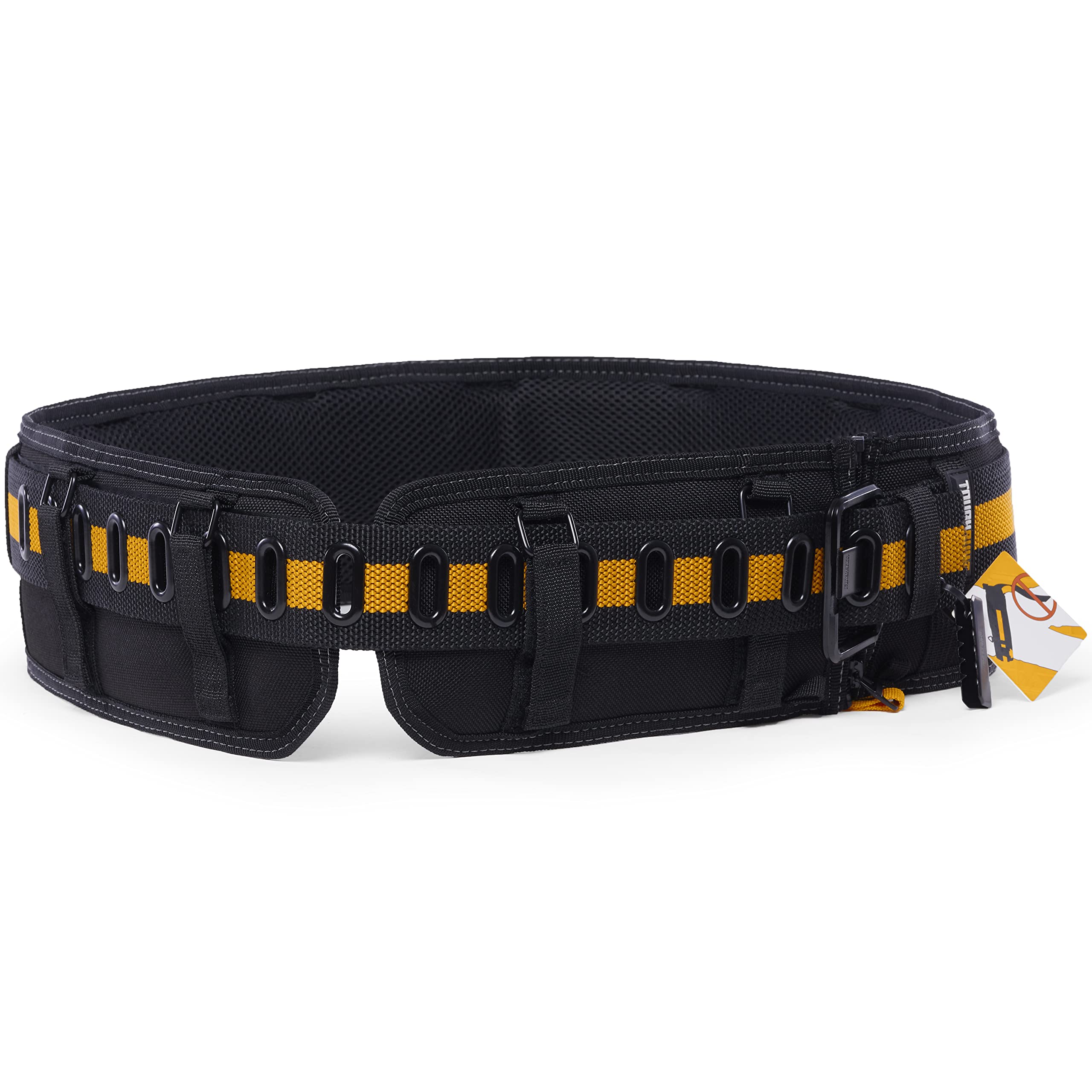Tough Built - Cinturón acolchado TB-CT-40P para profesionales con hebilla de acero