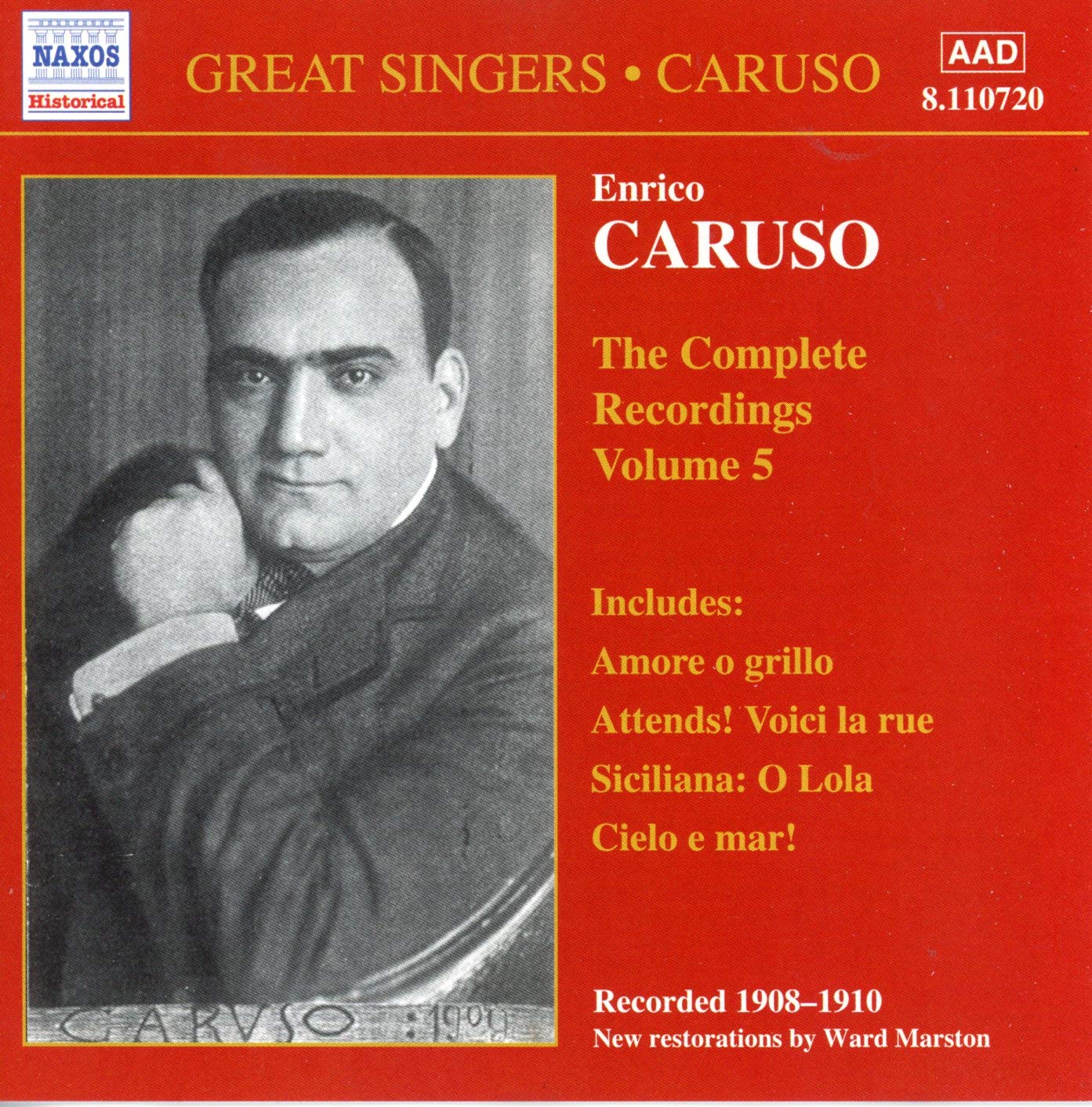 Caruso - The Complete Recordings, Volume 5