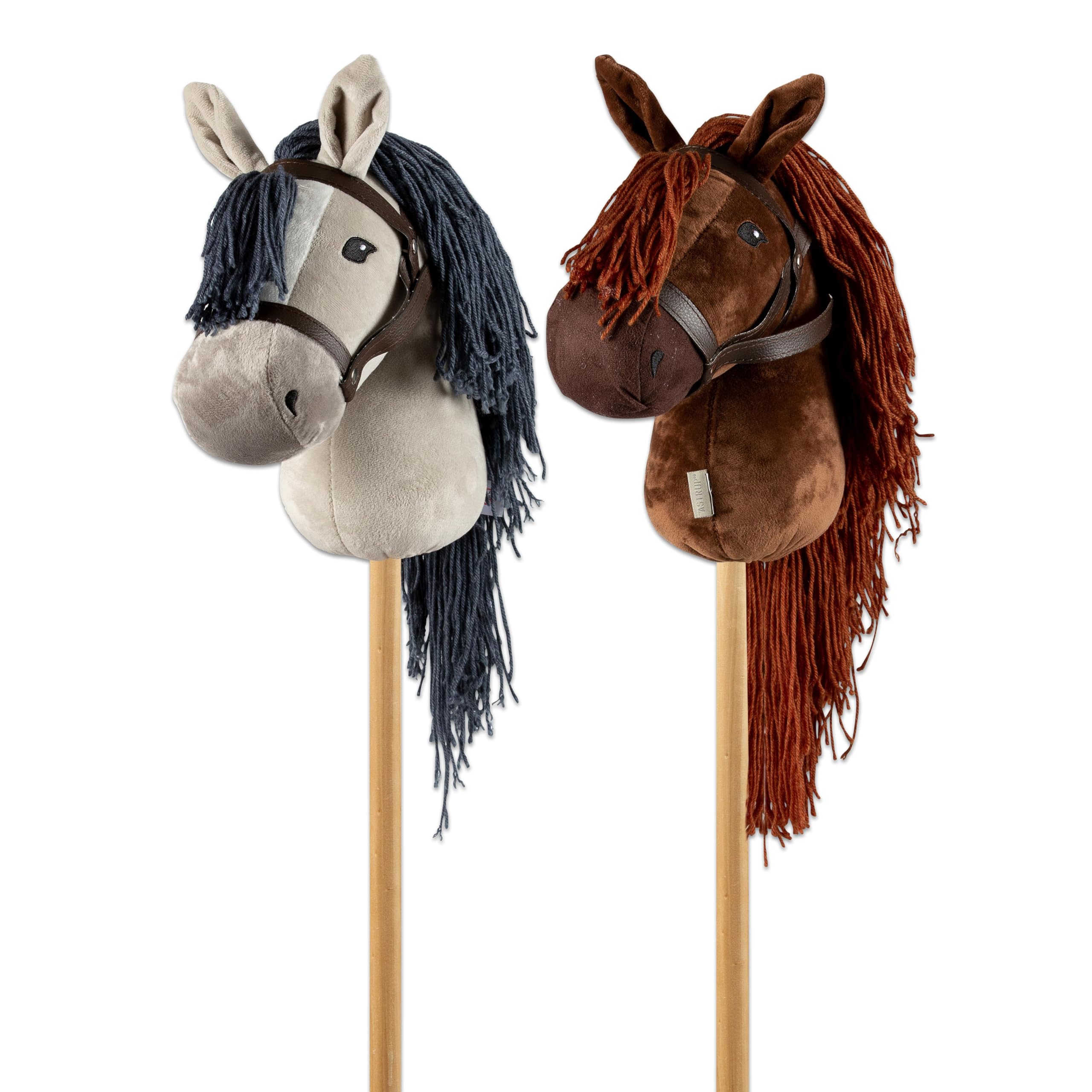 Betzold - Hobby-Horse-Set - Kinder Stecken-Pferd Pflege Schleifen Besen Hürden