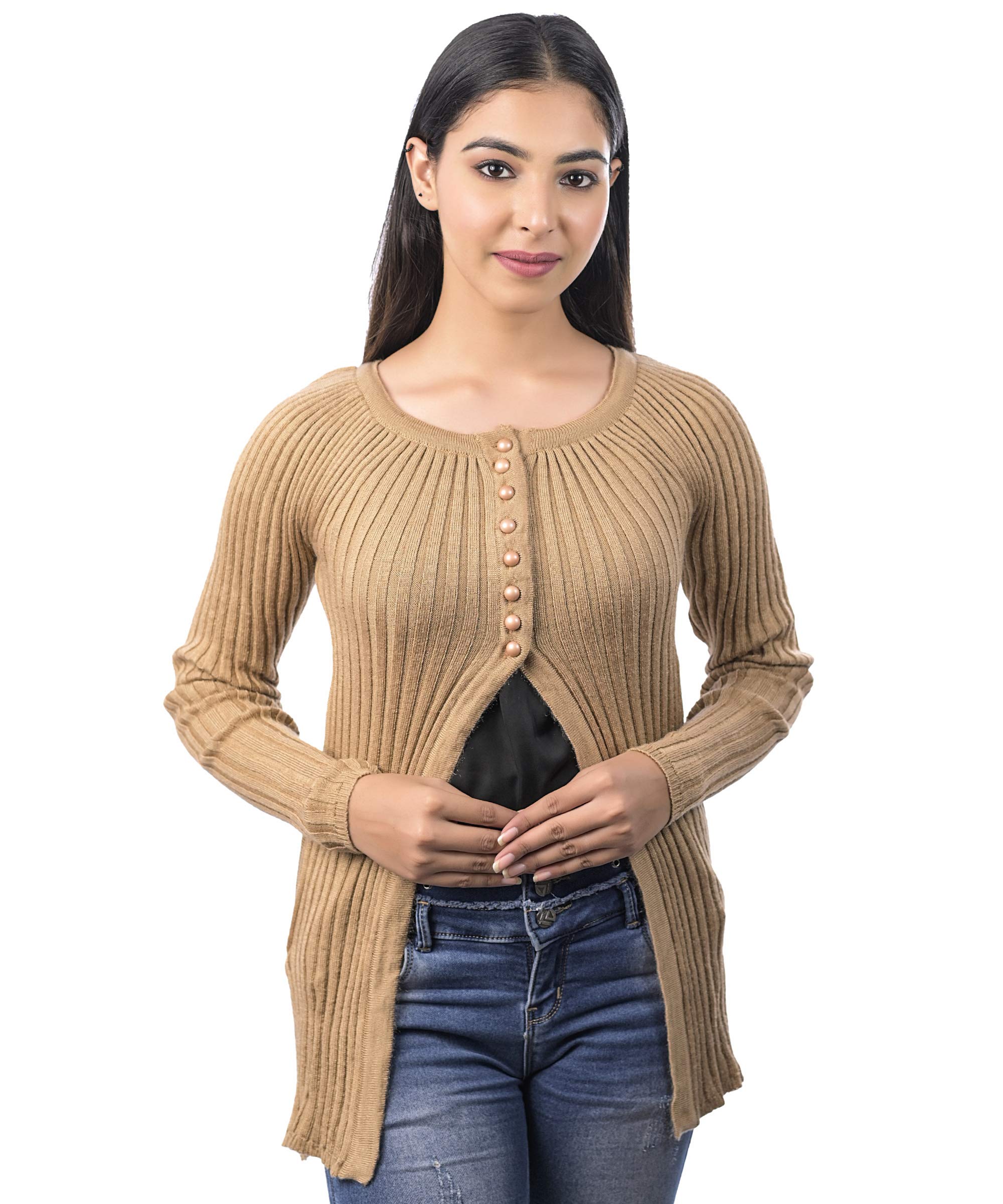 Woollen Women's Shrug-image-32