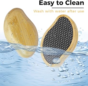 OUKEYA Glass Foot File Callus Remover for Feet, 1PC | Nano Glass Heel Scraper, Shower Foot Scrubber, Pedicure Tool, Dead Skin Remover, Exfoliating Callus Care