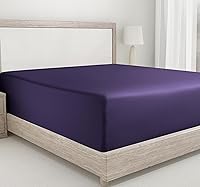 Vista 19 de California Design Den - Sábana bajera ajustable individual XL, suave de 400 hilos, 100 % algodón, sábanas refrescantes con bolsillo profundo