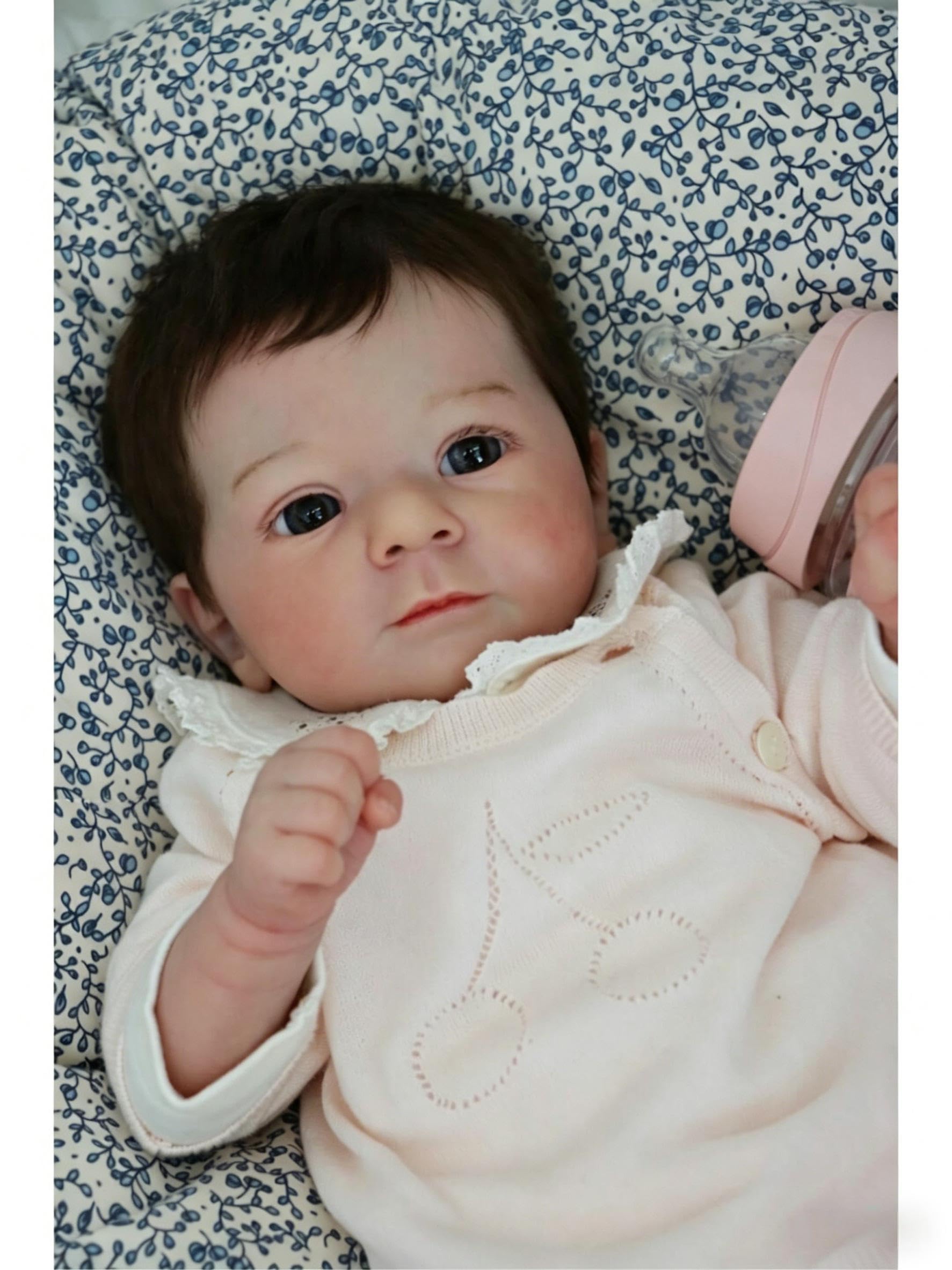 RXDOLL Realistyczne lalki Reborn Baby Dolls silikonowe na całe ciało, winylowe, 45 cm, anatomicznie poprawne lalki dla niemowląt, które wyglądają jak prawdziwe życie, zabawka dla dzieci, zabawka do