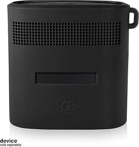 Miniatura 5 de getgear Funda de silicona para Bose SoundLink Color Bluetooth Speaker II, diseño personalizado que brinda protección completa de 6 direcciones,