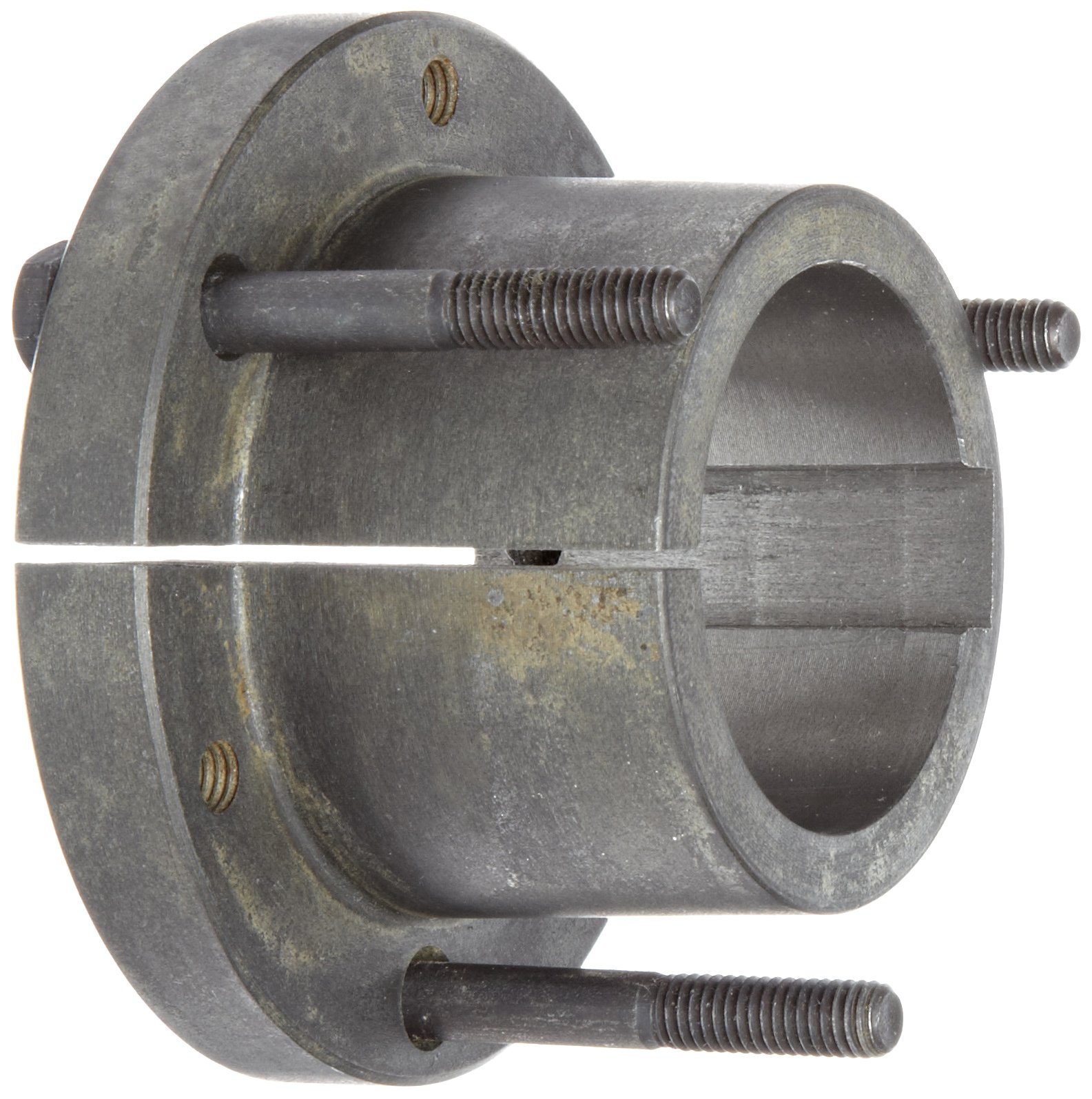 TB Woods Type SD SDM38MM Sure-Grip Bushing, Metric, 38 mm Bore, 55.6 mm OD, 46 mm Length, 565 lbs/in Torque, Standard Design, Standard Keyway