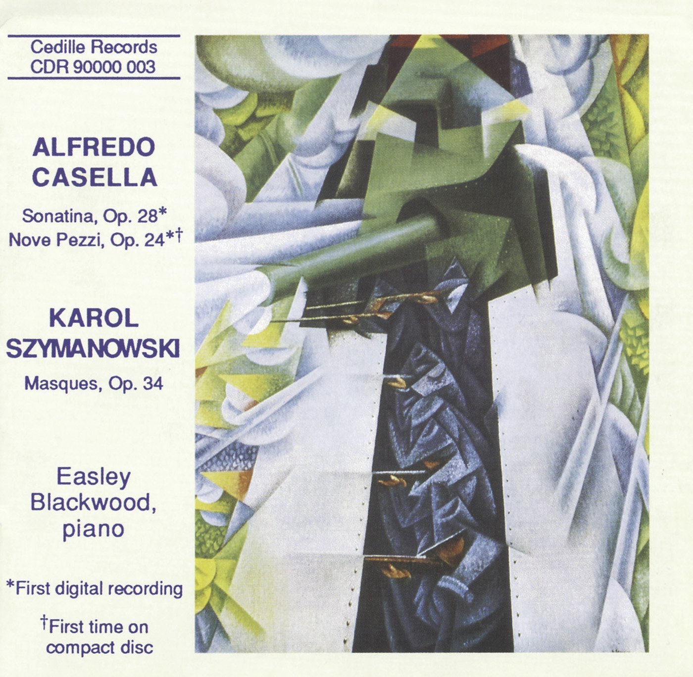 Piano Music Of Casella And Szymanowski (Blackwood)