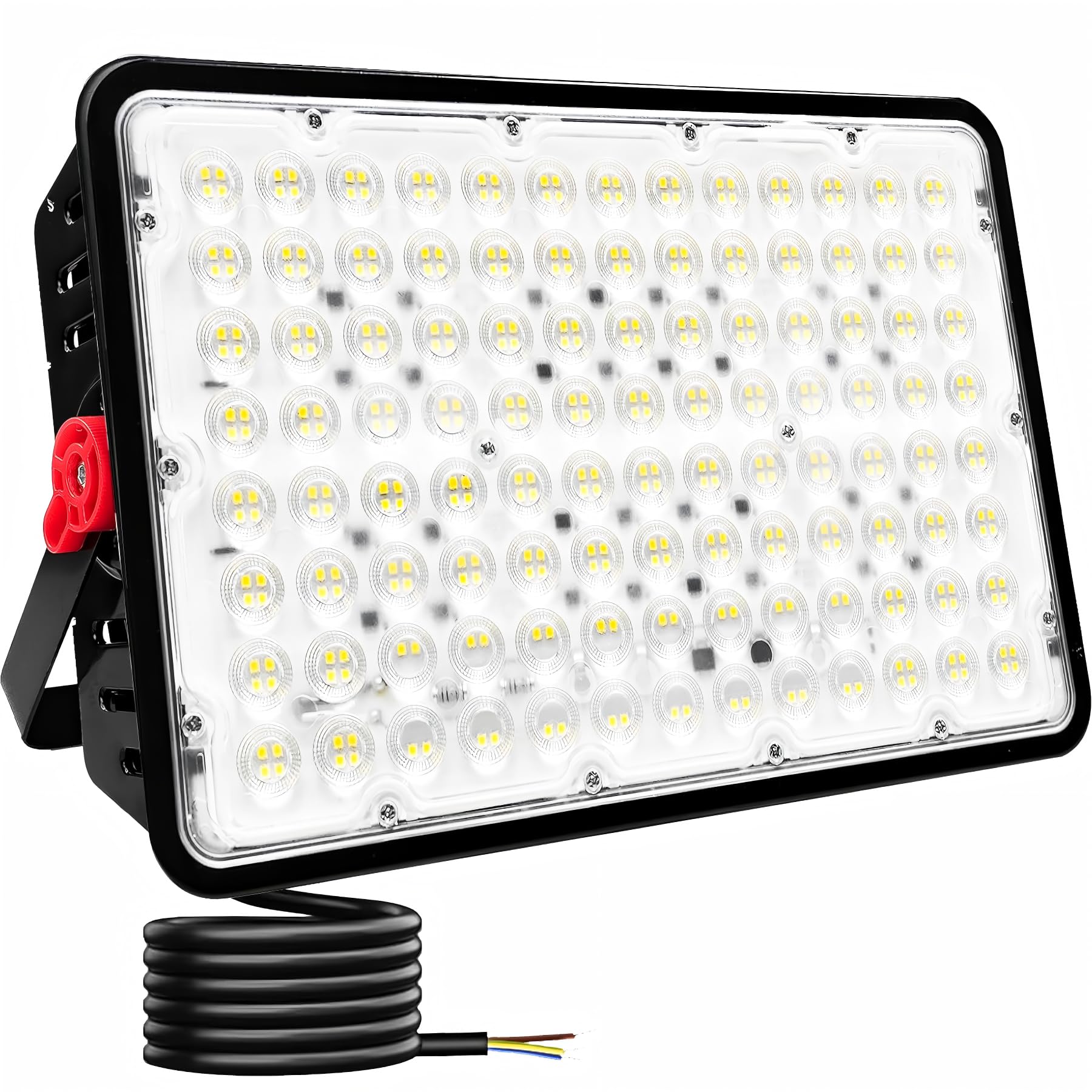 Indmird LED Floodlight Outdoor 400W, 40000LM Flood Lights Cool White 6500K Led Work Light