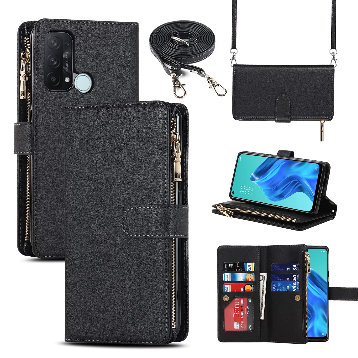 Amazon.co.jp: Sailortech OPPO Reno5 A ケース 手帳型 オッポリノ5a