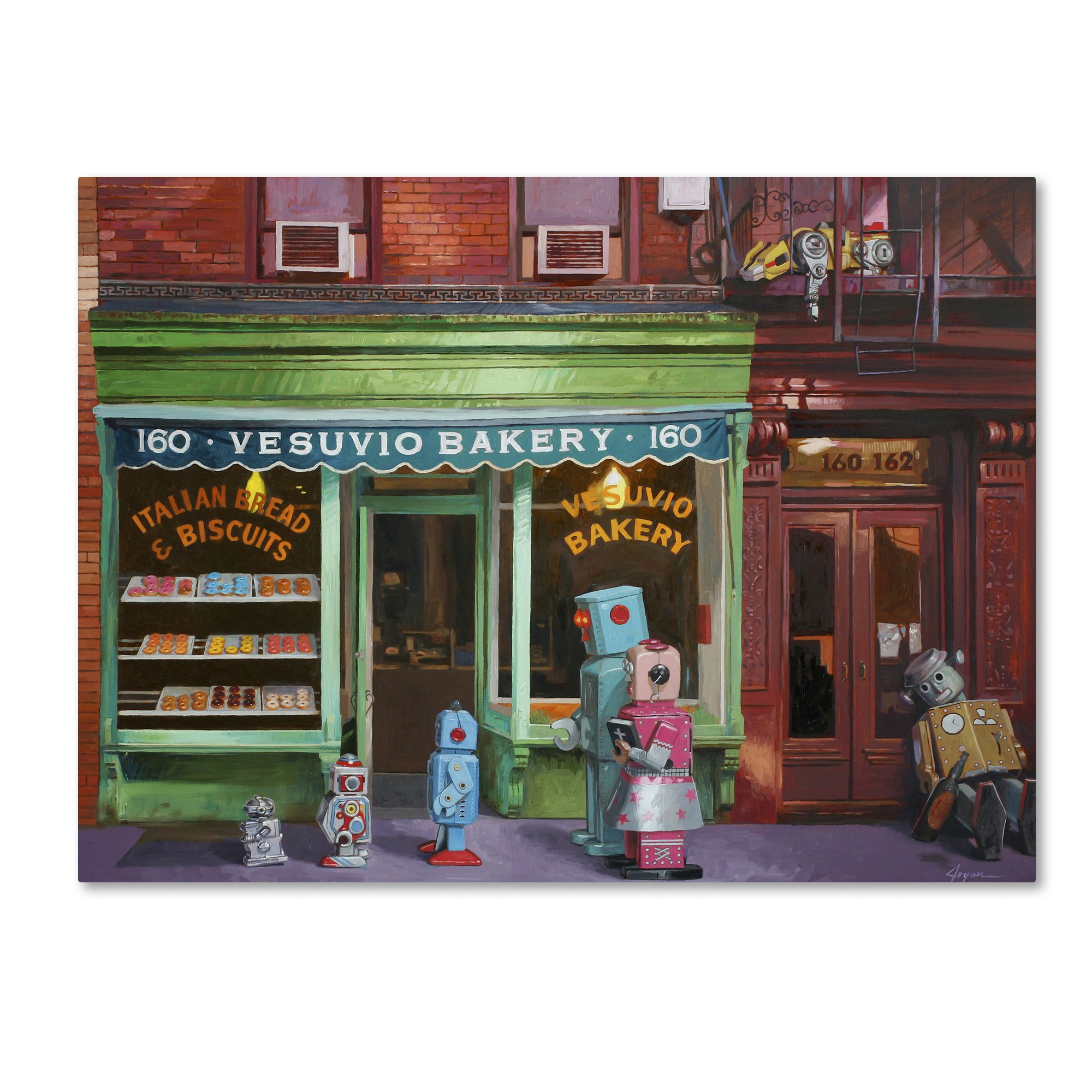 The Lost and Found by Eric Joyner Wall Decor, 24 by 32" Canvas Wall Art