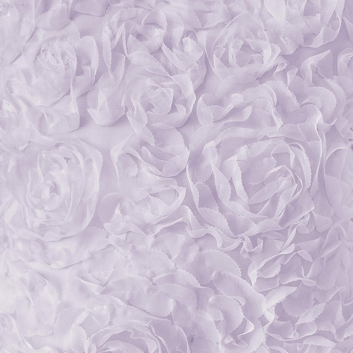 Sweet Jojo Designs Purple Floral Rose Lamp Shade - Solid Light Lavender Flower Luxurious Elegant Princess Vintage Boho Shabby Chic Luxury Glam High End Roses