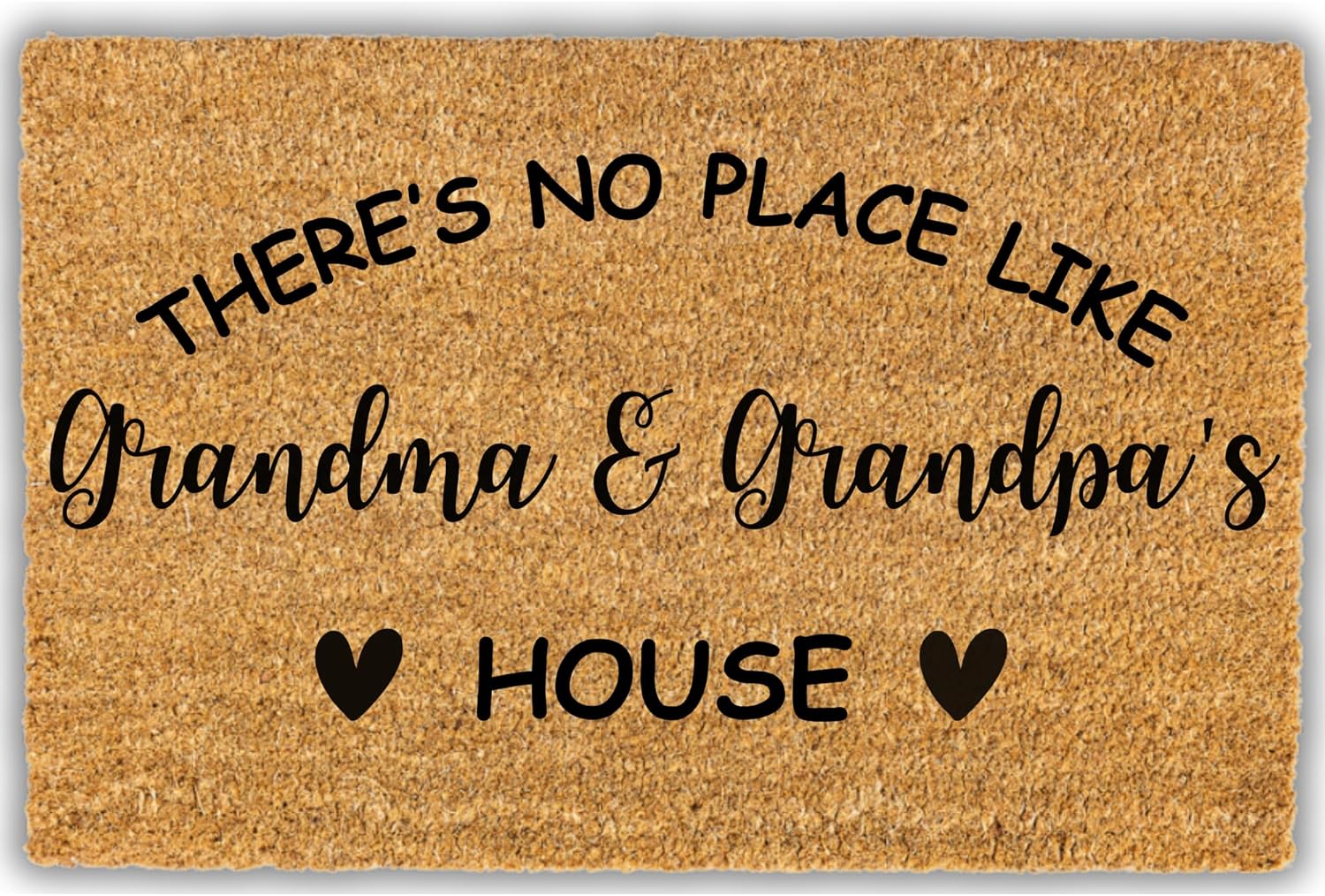 Personalized Grandparents Day Gift for Nana and Papa, Custom Door Mat for Granny and Pawpaw, Customized Welcome Mat for Grandparents, Personalized Gifts for Parents