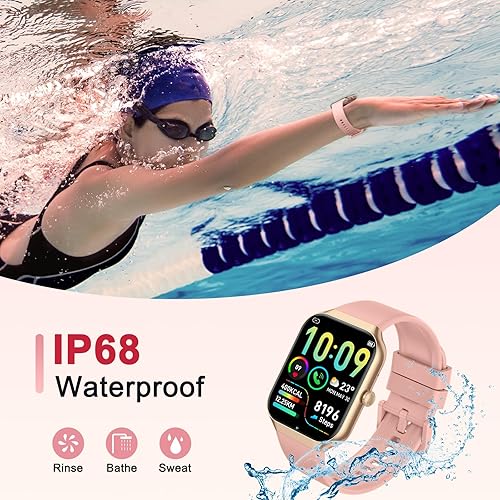 Miniatura 7 de Reloj inteligente para hombres y mujeres (respuestahacer llamadas), reloj de correr HD Fitness Tracker