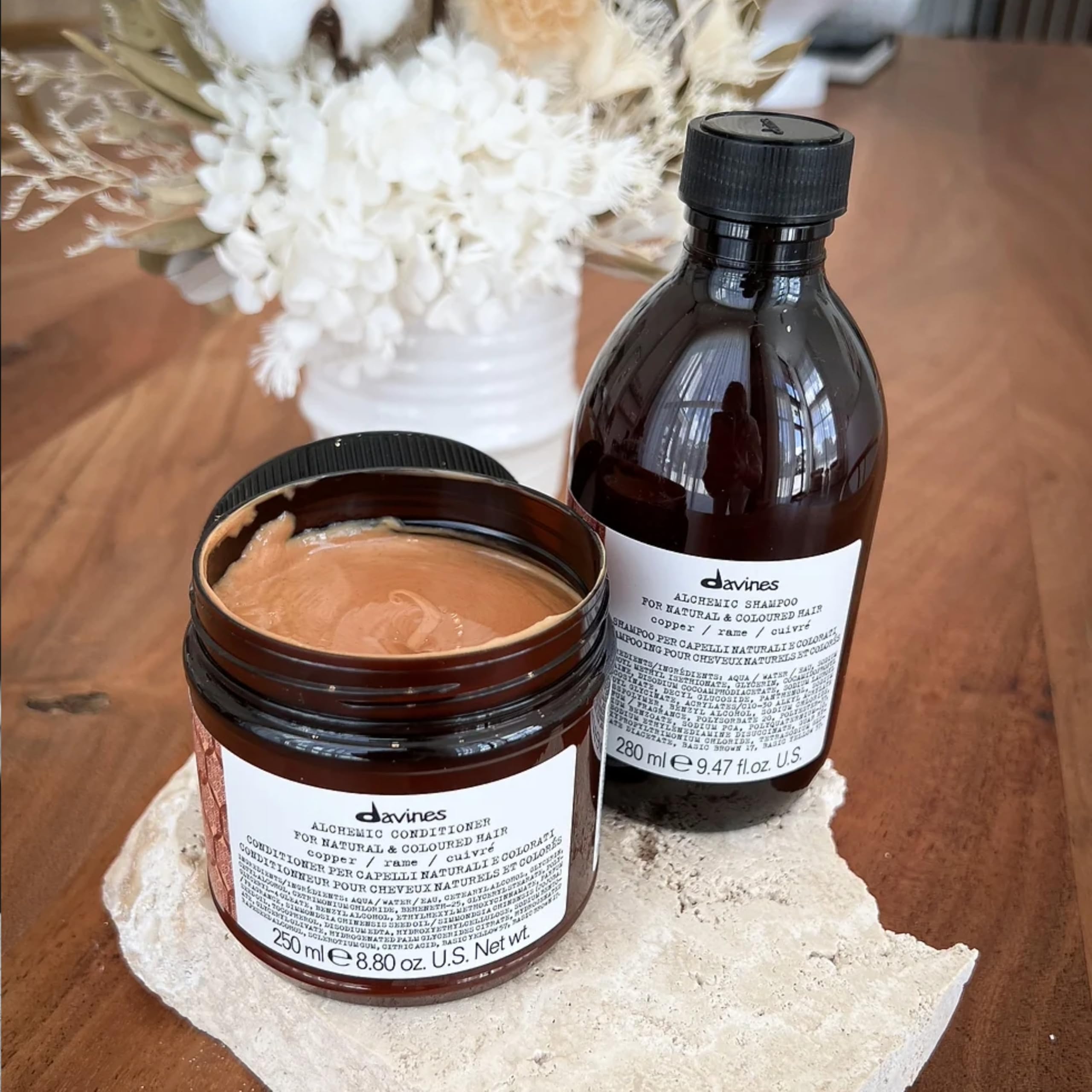 Davines Alchemic Conditioner, Copper, 8.81 oz.