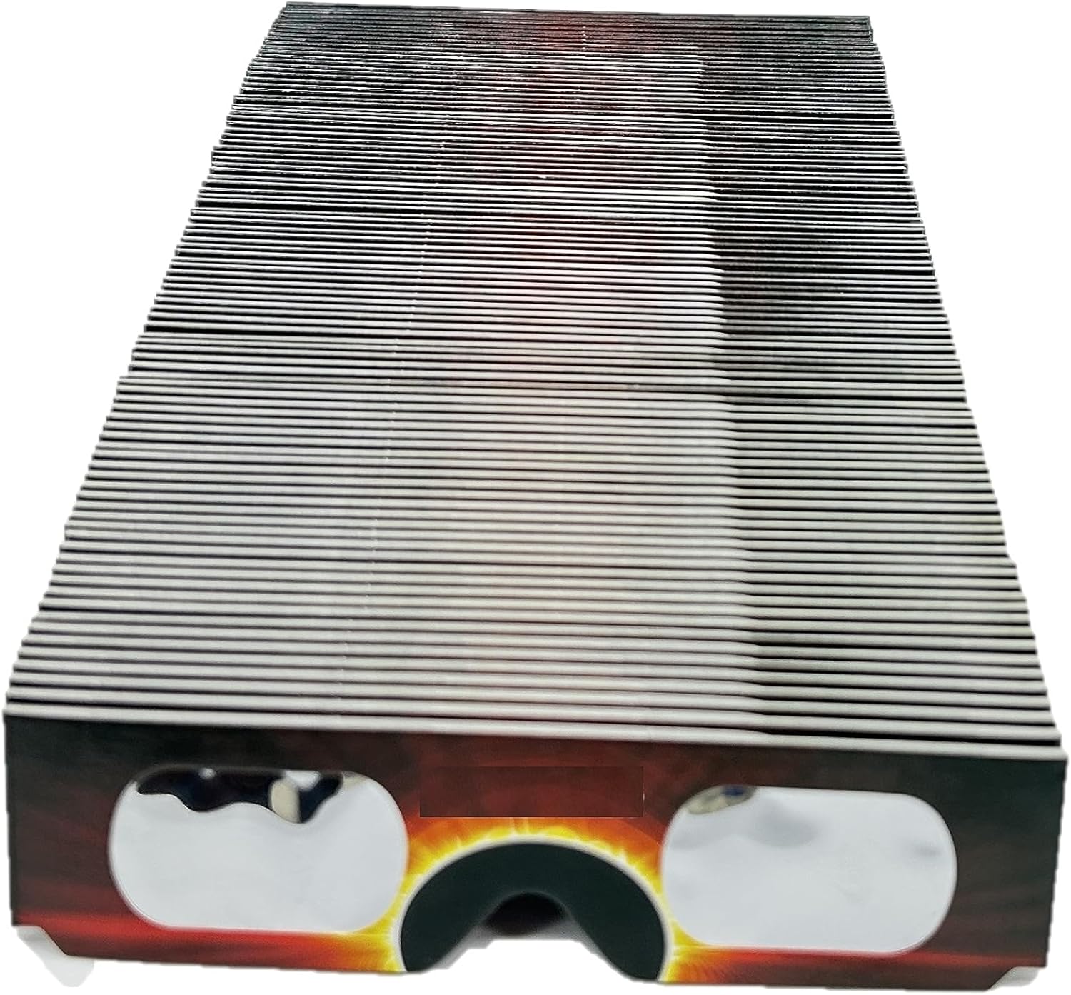 Bookishbunny 100 Pairs Solar Eclipse Viewers Paper Glasses Sun Viewing ISO Certified Various Patterns