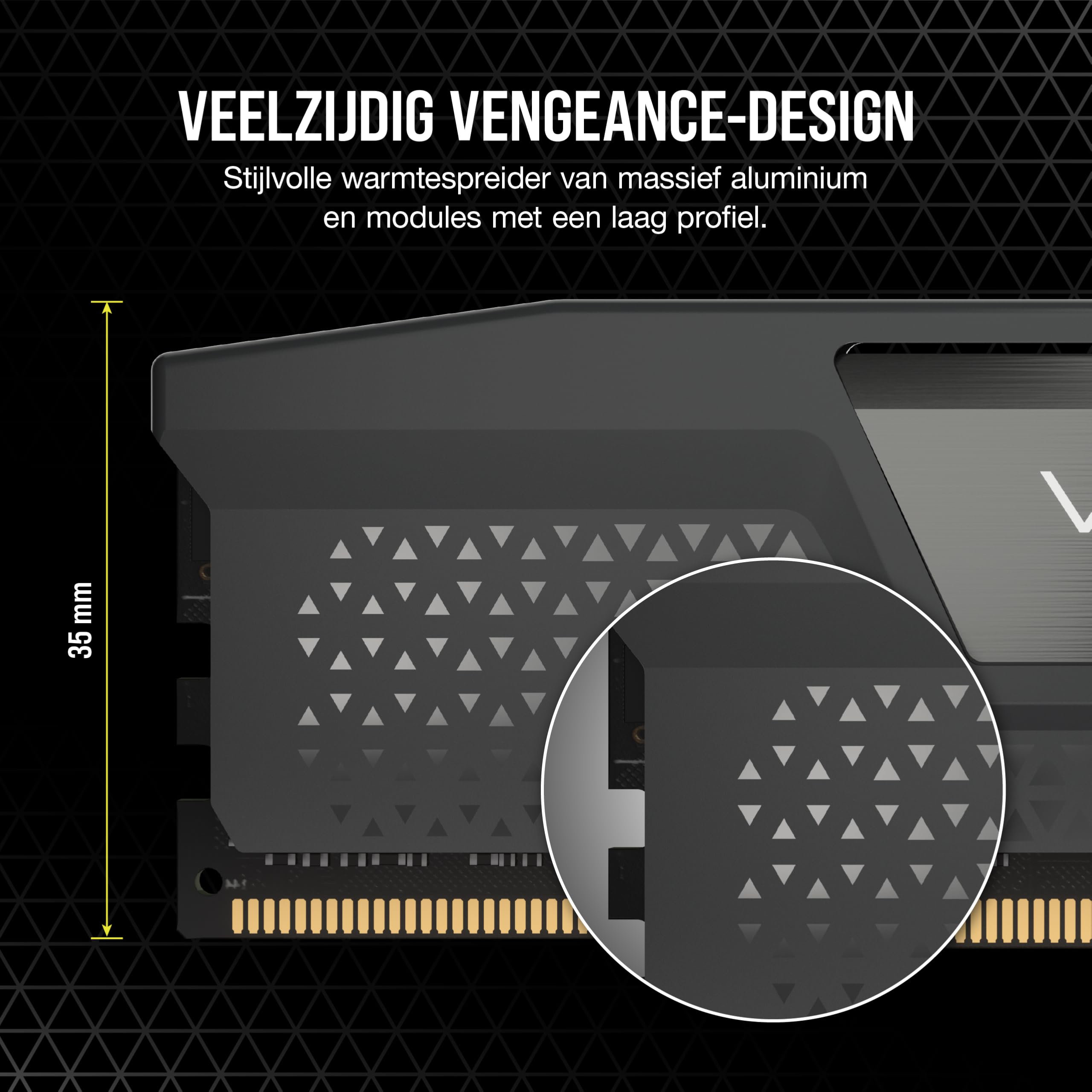 CORSAIR VENGEANCE DDR5 RAM 16GB (1x16GB) Up to 6000MHz CL36-44-44