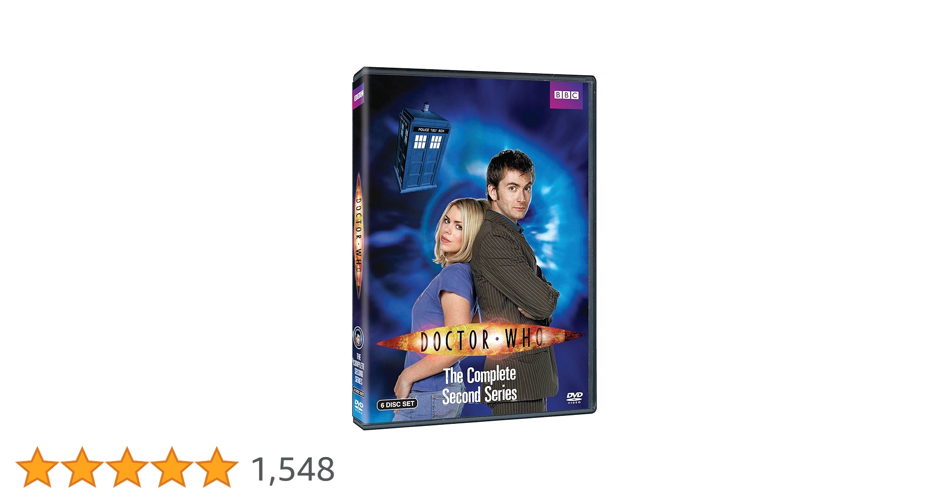 (未使用･未開封品)Doctor Who: Complete Second Series [DVD] Doctor Who - The Complete Second Series (DVD, 2007, 6-Disc