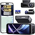 Pelsee P1 Pro 4K Dash Cam Front and Rear