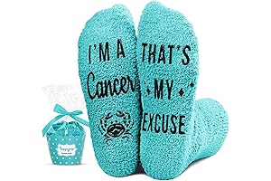 Zodiac Cancer Galaxy Socks: Comfort Meets Cosmic Style