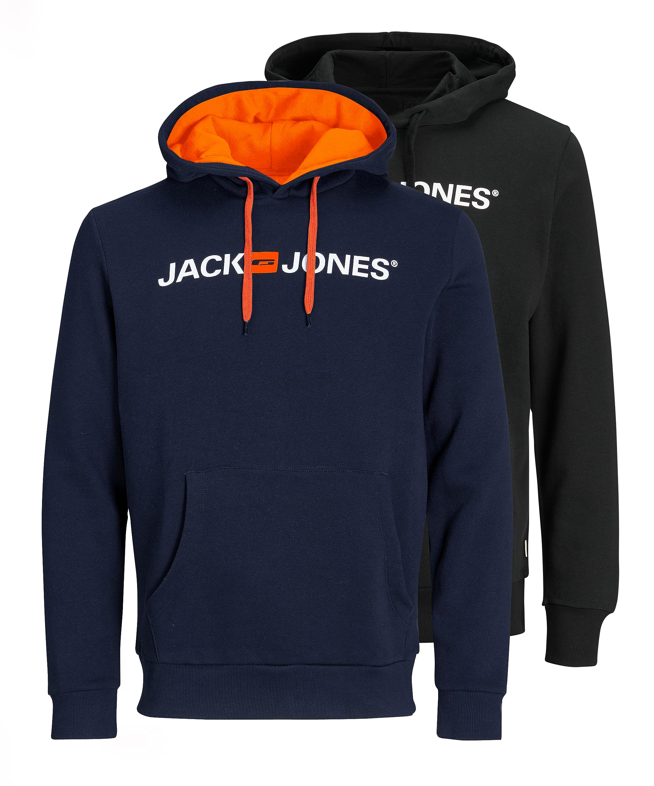 Jack & Jones Male Hoodie, Pack of 2, M