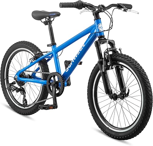 Schwinn High Timber - Bicicleta de montaña para jóvenes y adultos hombres mujeres niños niñas, ruedas de 24 a 29 pulgadas, 7 o 21 velocidades,