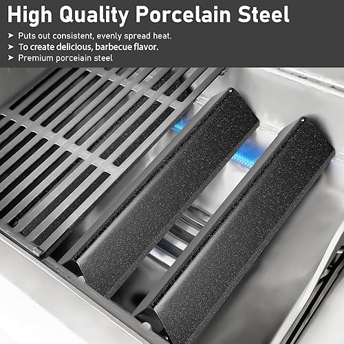 Vista 6 de Barras aromatizantes para Weber Spirit E-210, Spirit 200, Spirit II E210, GS4 Spirit II E-210 Series parrillas de gas con control montado