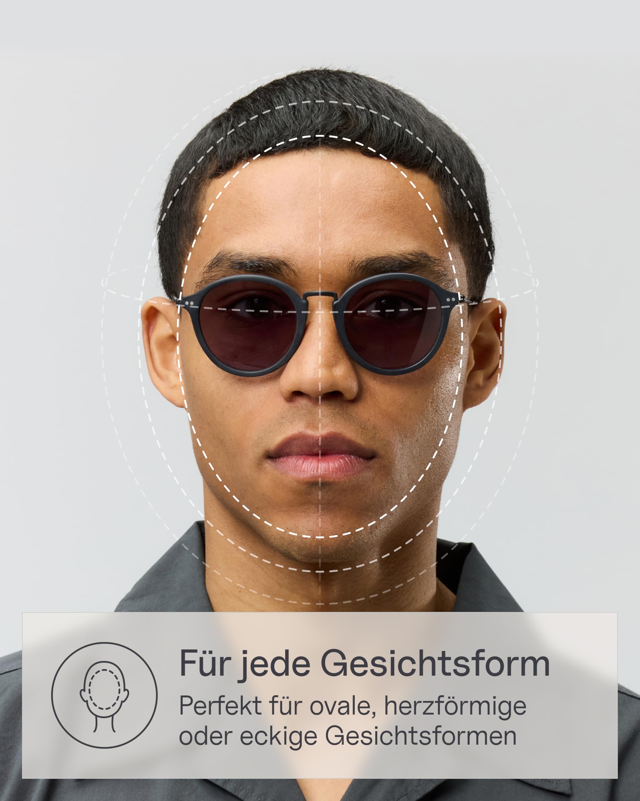 Kapten & Son Sonnenbrille Maui | Sonnenbrille Damen & Herren mit Sonnen- und UV-Schutz| Stylische, runde Sonnenbrille | Unisex Sunglasses