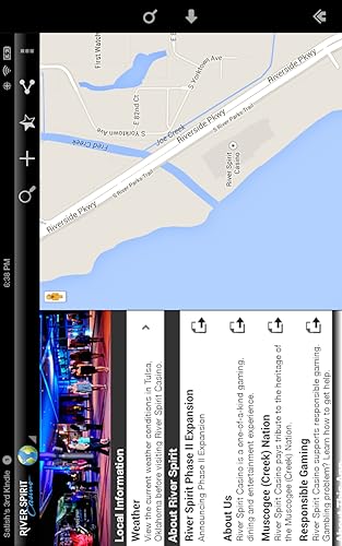 Spirit Casino App Interface on Mobile Device