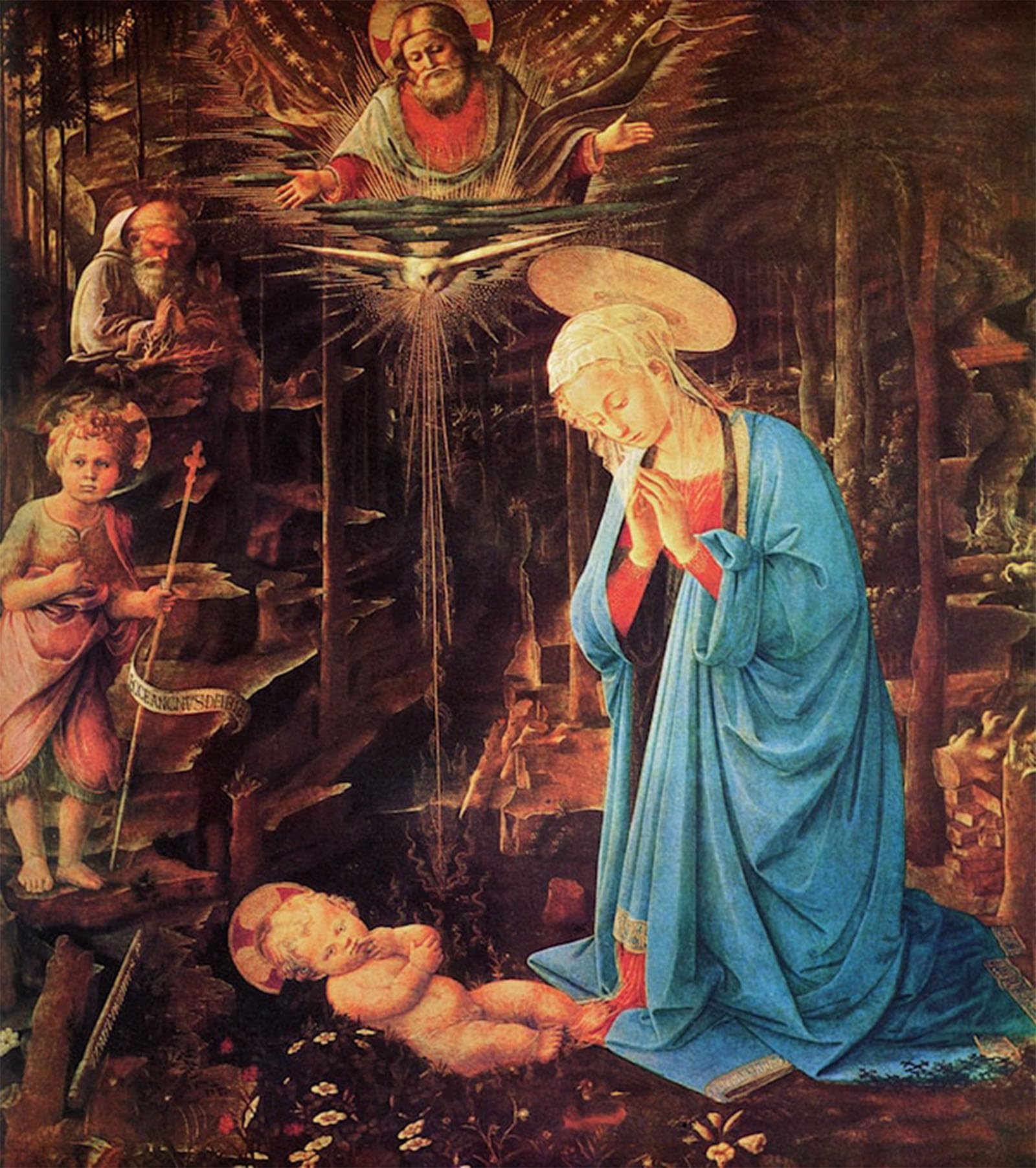 Artxlxxbn No Frame Famous Painting Art Wall Decor Abstract Art Picture Virgin And Child By Filippino Lippi Animal Pictures For Home Decor 60X90cm