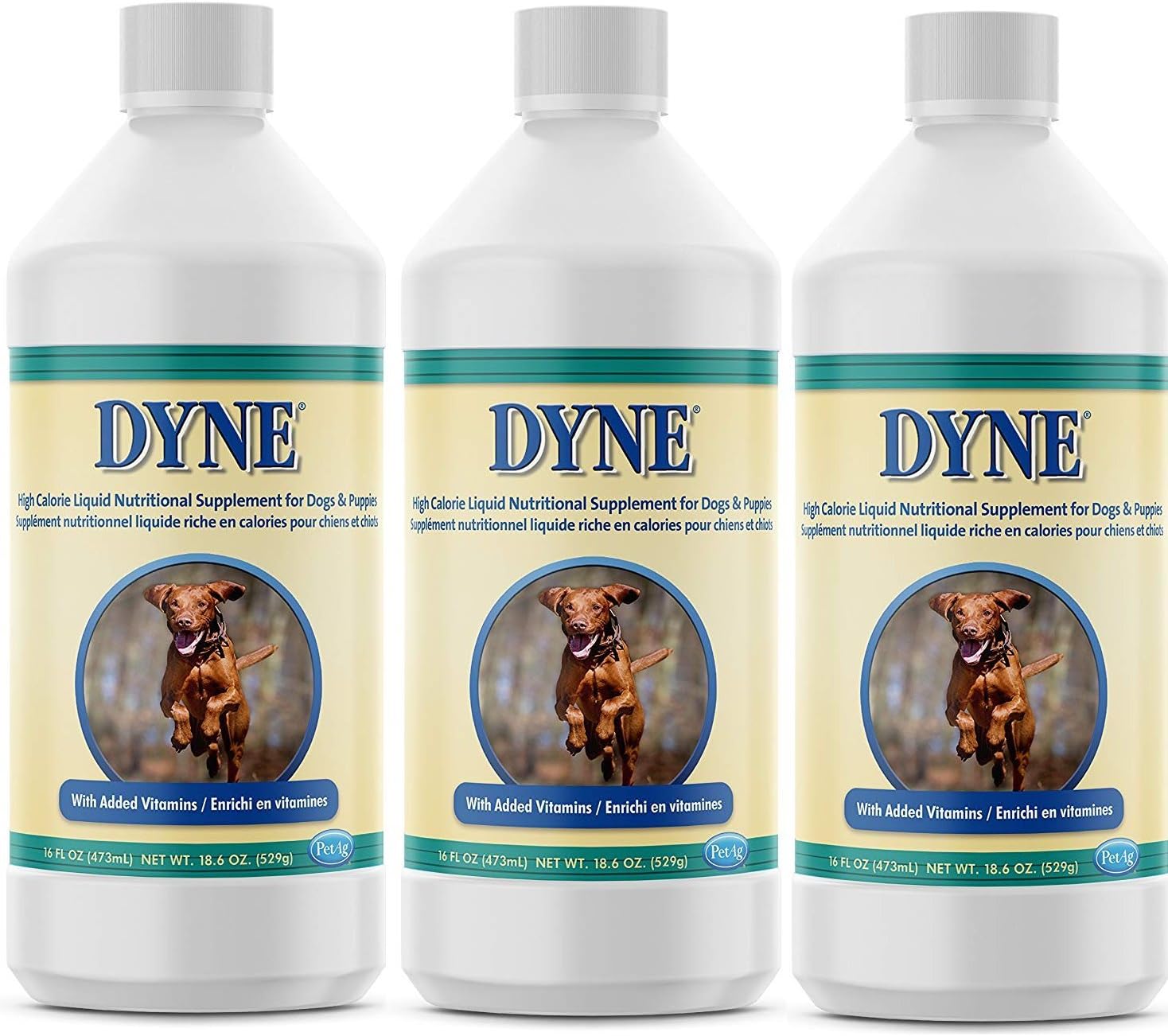 High Calorie Liquid for Dogs, 16 oz (3-Pack)