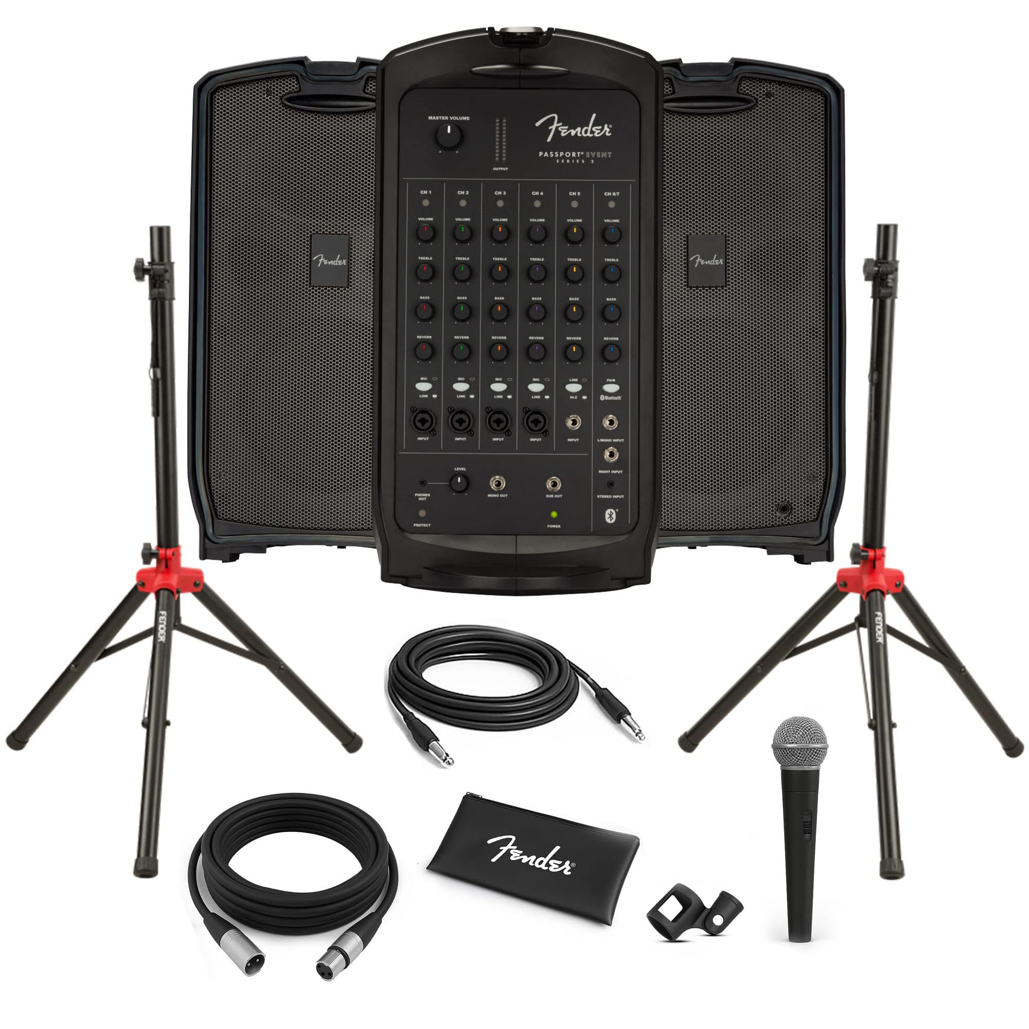 Amazon.com: Fender Passport Event S2 Portable PA System Bundle