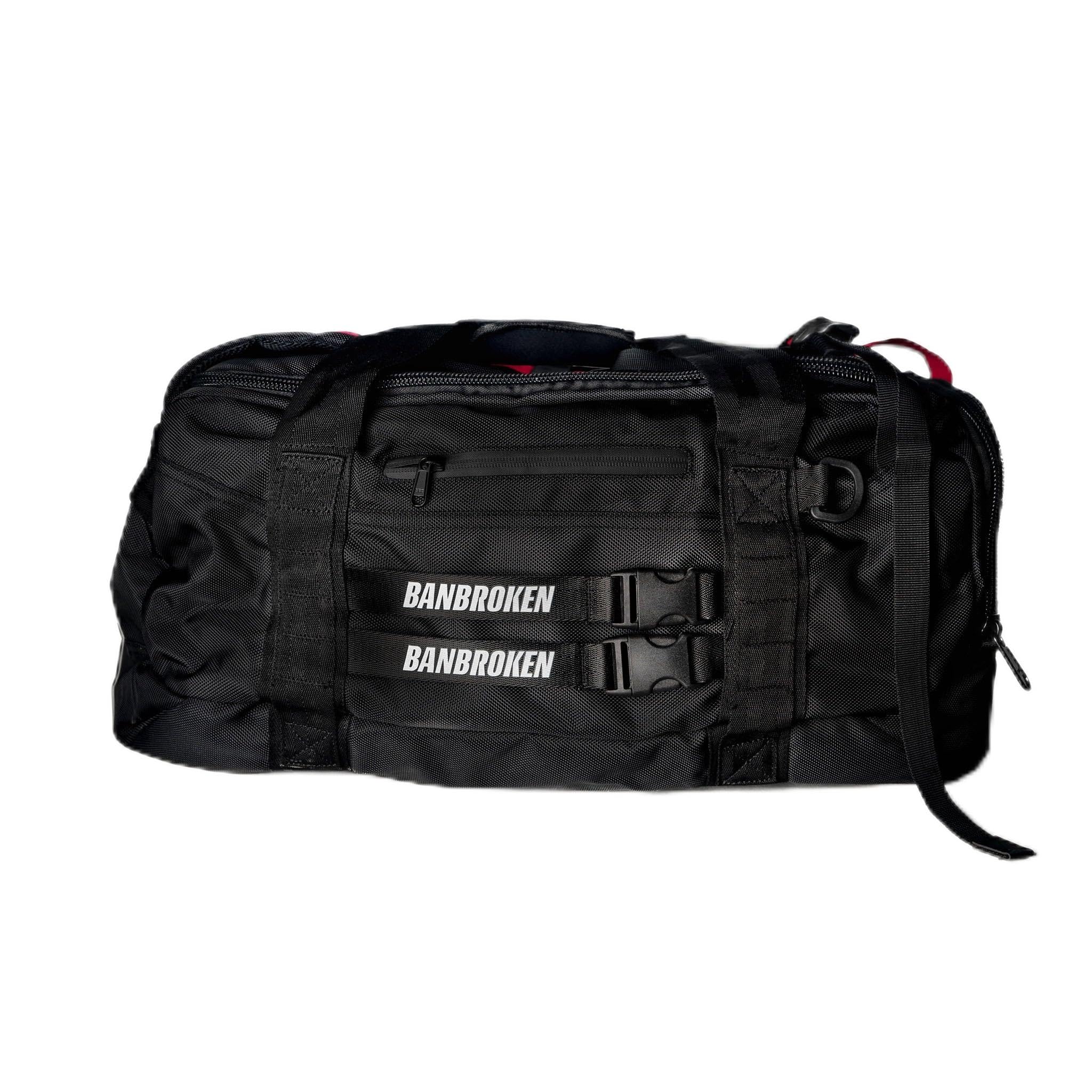 Borsa sportiva Crossfit per allenamento, palestra e competizione, 55 l, materiale impermeabile e neoprene imbottito, scomparto isotermico, tasca per scarpe e manici multipli