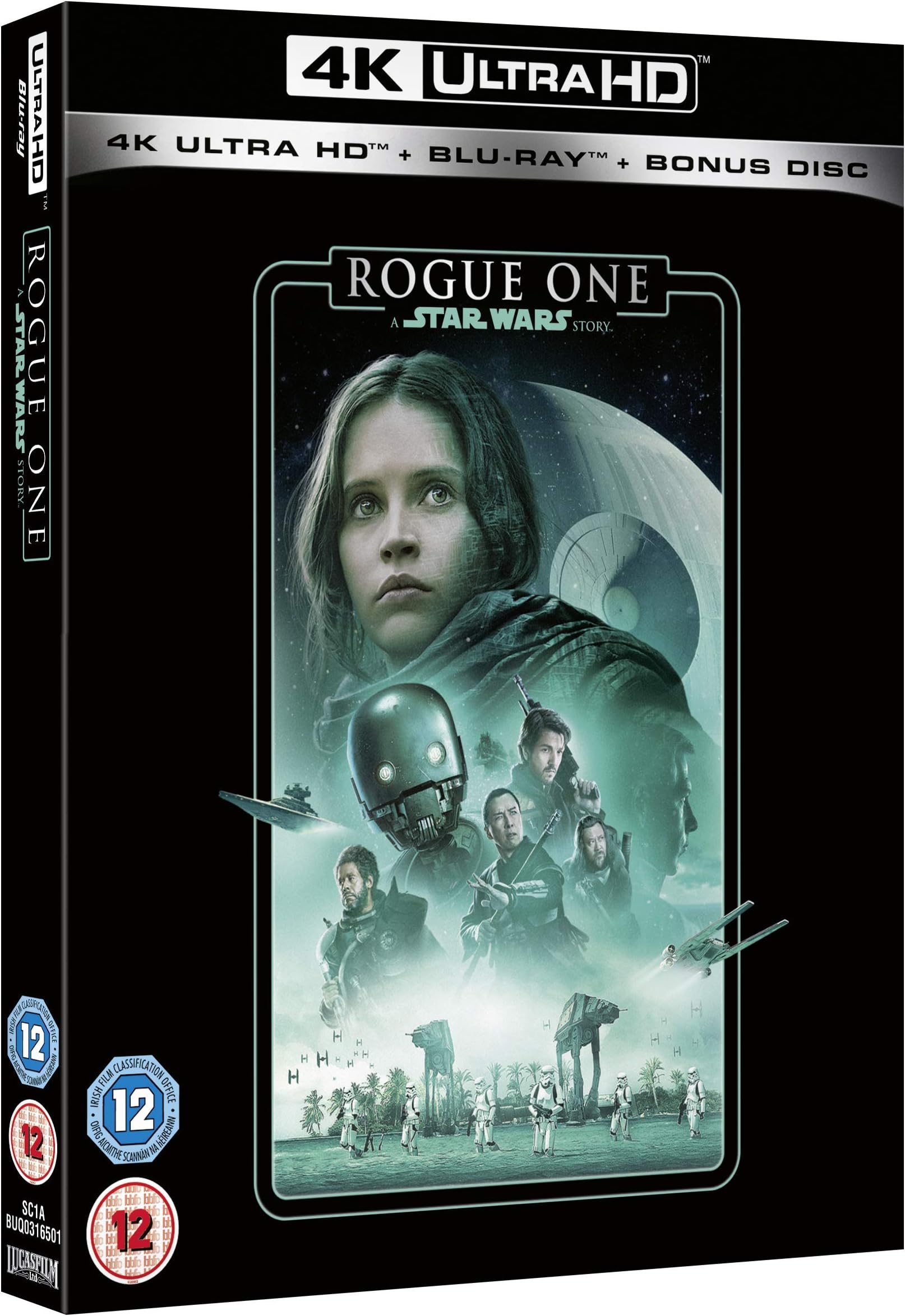 Rogue One: A Star Wars Story UHD [Blu-ray] [2020] [Region Free] [4K UHD]