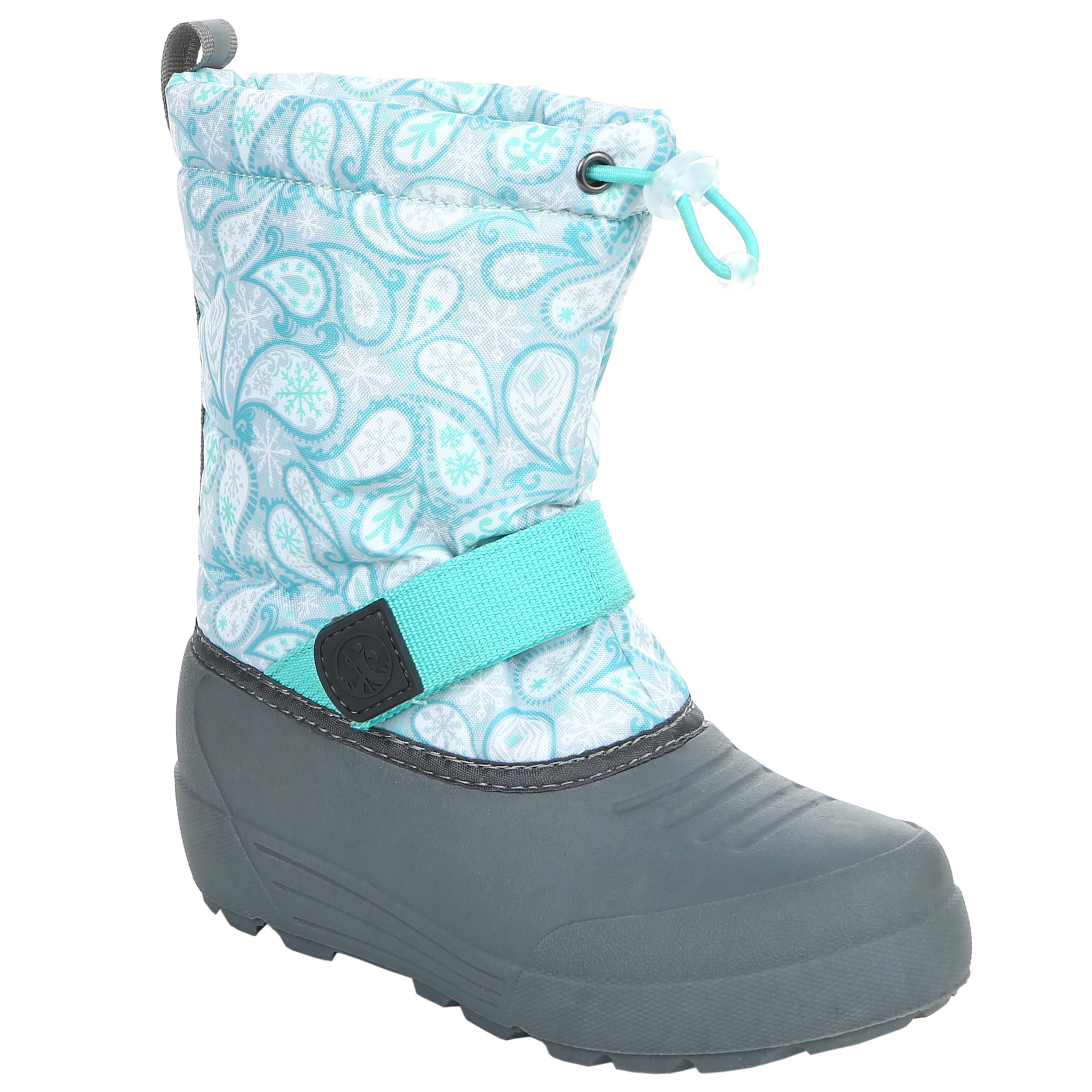 Northside Frosty Insulated Winter Snow Boots for Girls and Boys with Rugged, Water Resistant Nylon Upper, Quick-Drying Lining, Removable EVA Insole, and Durable TPR Outsole