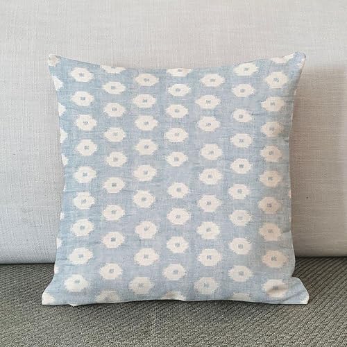 Vista 695 de ArogGeld Chinoiserie - Fundas de almohada escénicas asiáticas, estilo asiático, funda de almohada azul y verde Kelly, funda de cojín para decoración