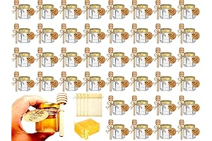 40-pack Mini Honey Jars: The Perfect Sweet Treat for Your Baby Shower or Wedding Favors
