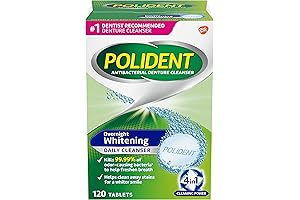 Polident Wireless Night Cleaner: Restore Your Denture's Luster Effortlessly