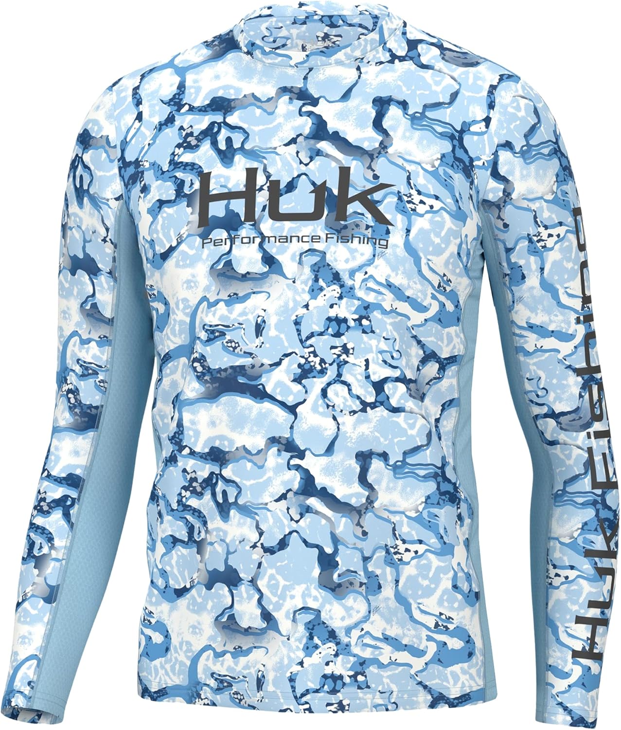 HUK Mens Icon X Long Sleeve Shirt, Performance Fishing Shirt