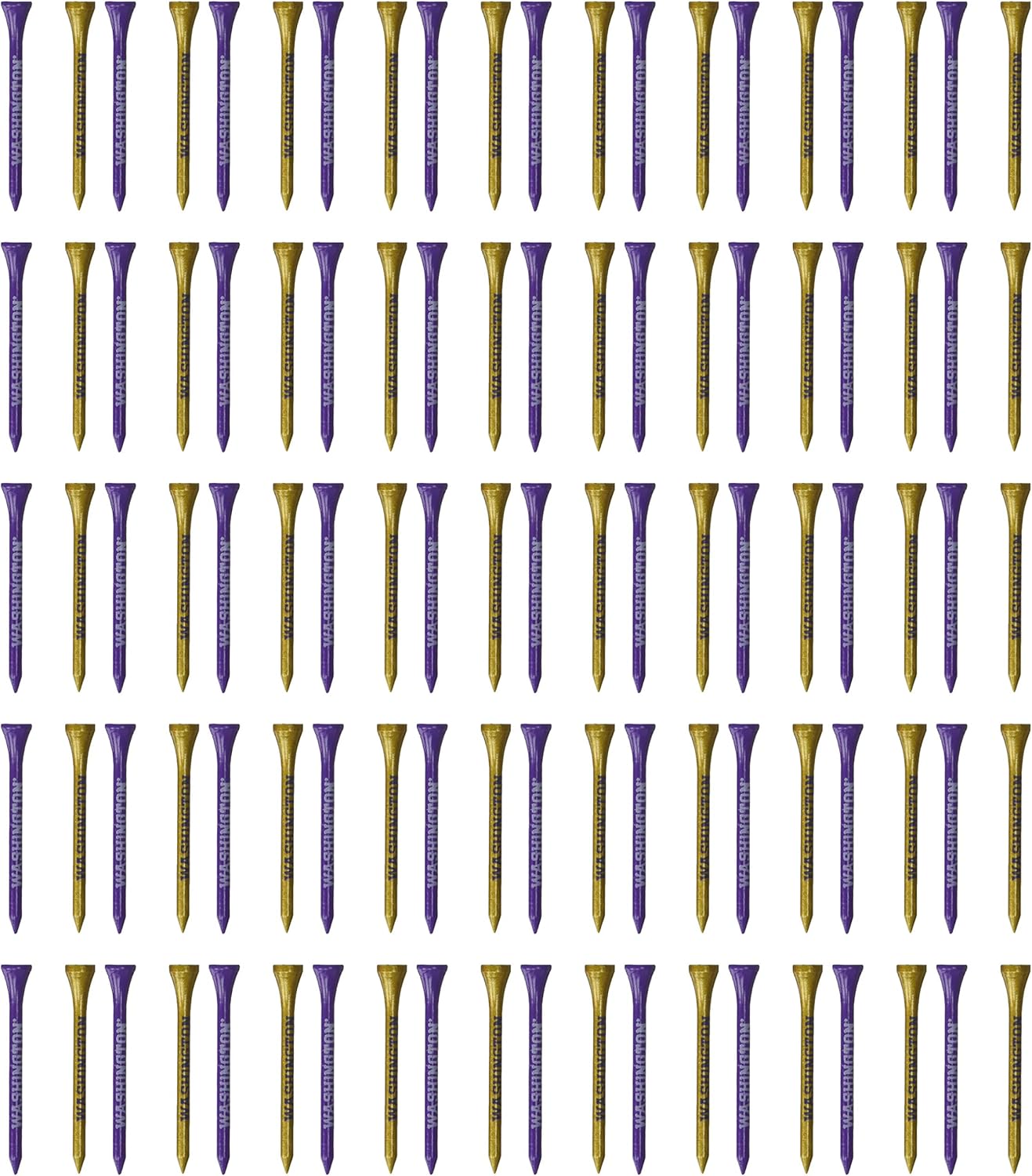 Team Golf NCAA, Pack of 50 Golf Tees