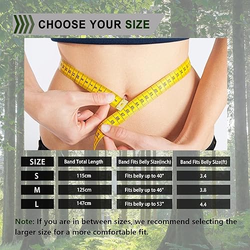 Miniatura 6 de Funda de banda para el vientre para transporte oculto, funda de pistola para hombres y mujeres con cordón táctico antipérdida, se adapta a Glock, S