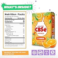 Vista 6 de Yerba Mate CBSe Sabor a Naranja, 1.1 libras, de Argentina