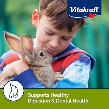 Vitakraft Vita Smart Rabbit Food 4 Lbs Bag - High Fiber Timothy Hay