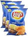 Lay's SRS Combo - Potato Chips India's Magic Masala, 95 Gram (Buy 2 Get 1, 3 Pieces) Promo Pack gallery image