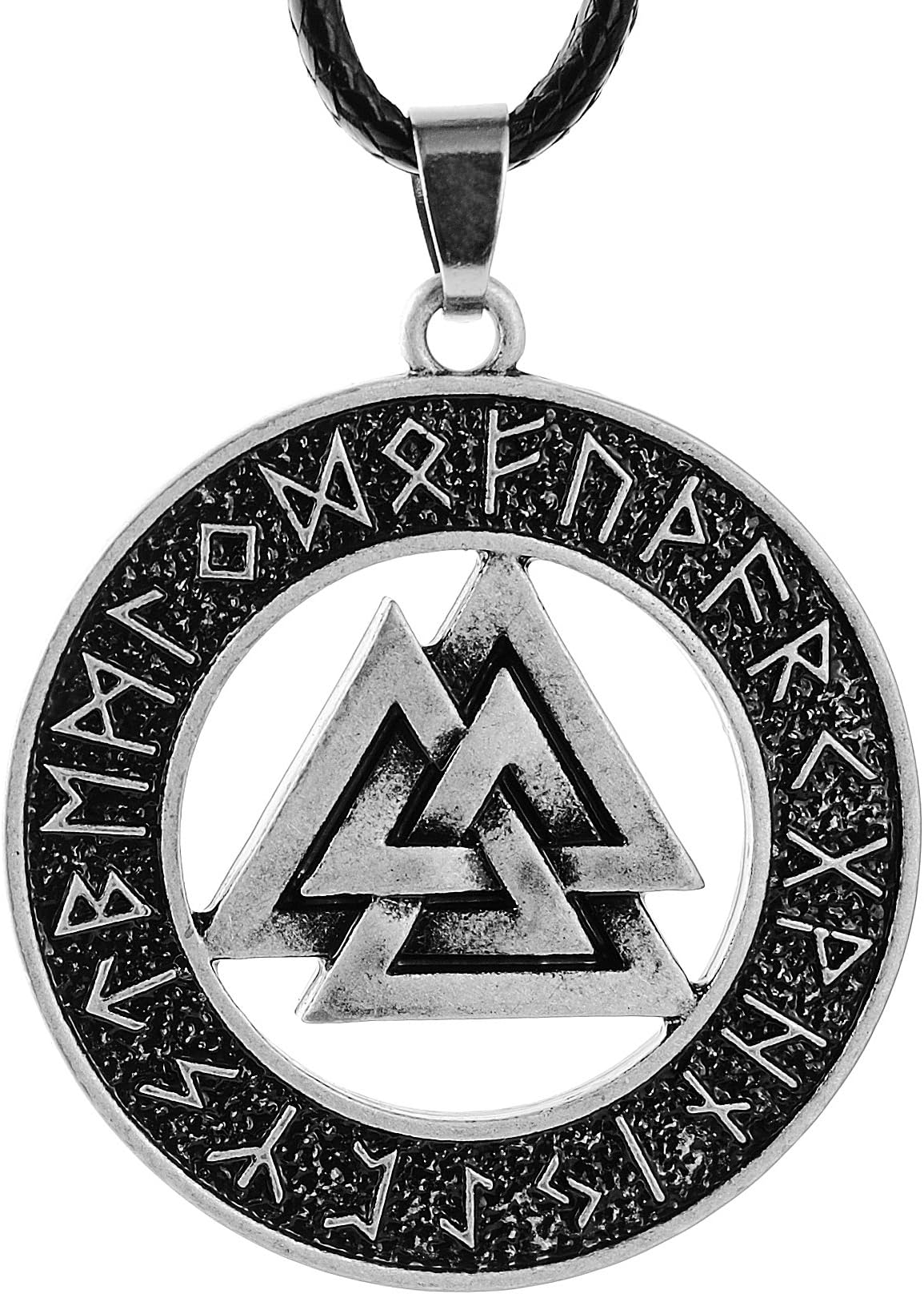1PCS Norse Vikings Necklace Norse Valknut Necklace for Men Original Amulet Pendant Necklace, Gift For Men
