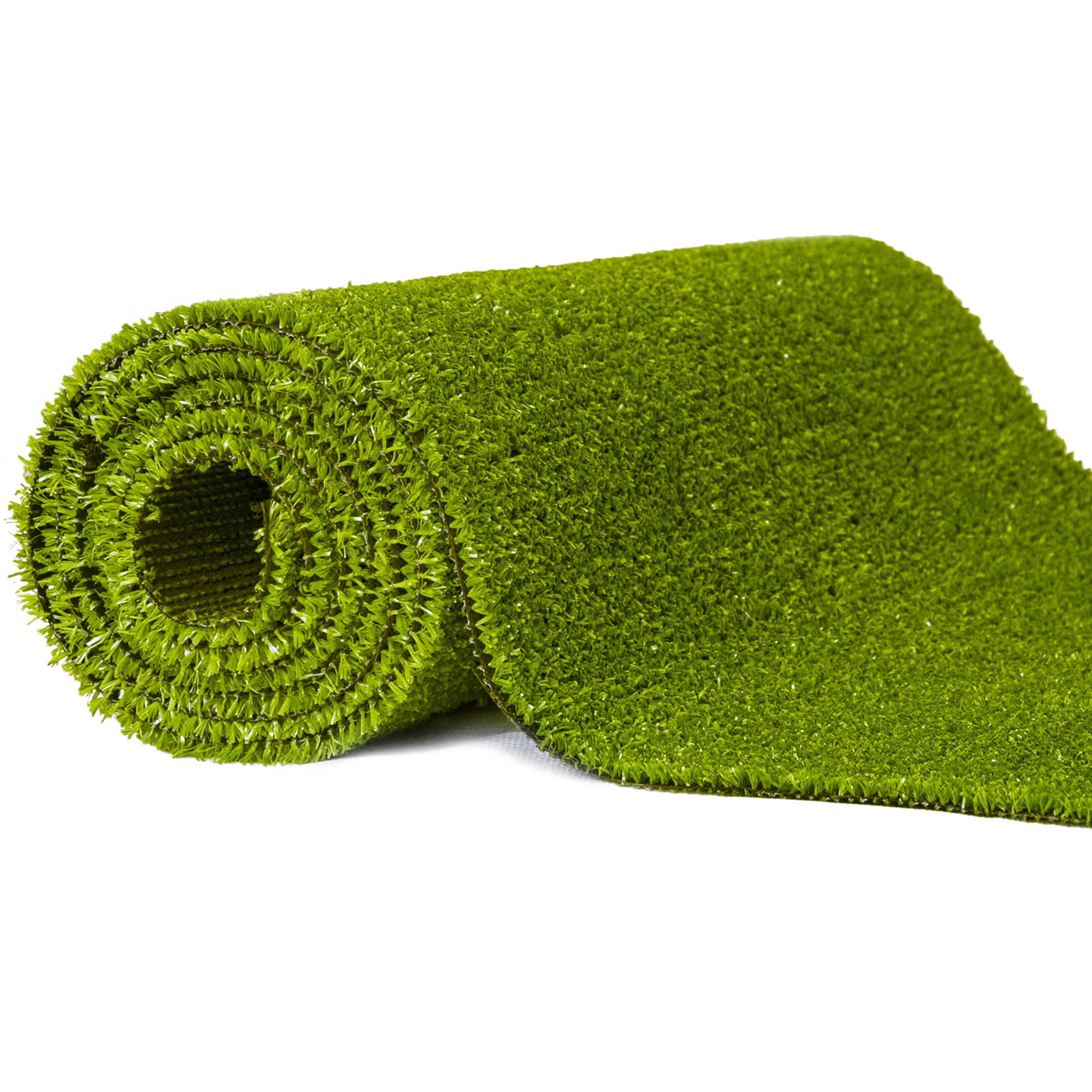 Mazovia Kunstrasen Rasenteppich für Garten Balkone Terrassen Wintergärten Biergärten - Höhe: 6 mm Meterware Wasserdurchlässig - Grün 400 x 600 cm