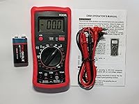 Vista 2 de Kit de soldador, kit multímetro digital, probador múltiple, probador de voltaje, medidas de voltaje CA/CC, corriente