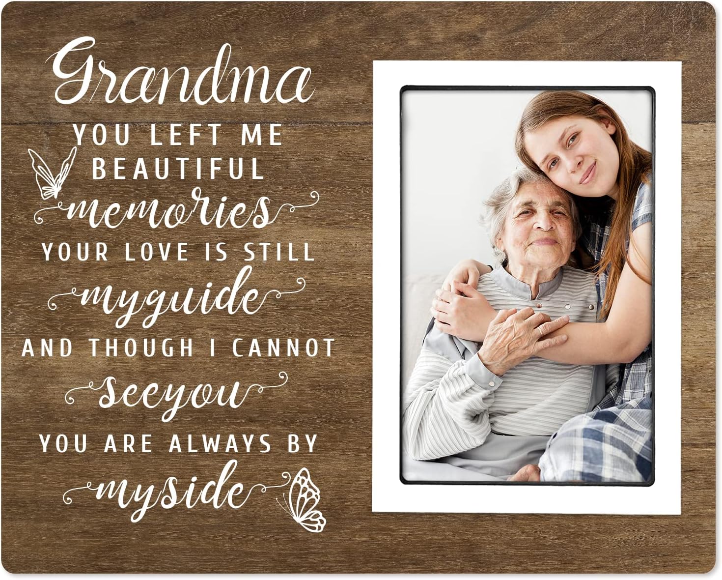 SteadStyle Memorial Picture Frames - Memorial Gift - Sympathy Gifts for Loss of Grandmother, Bereavement/Remembrance/Condolence Gift, Memorial Gifts Fits 4x6 In Photo
