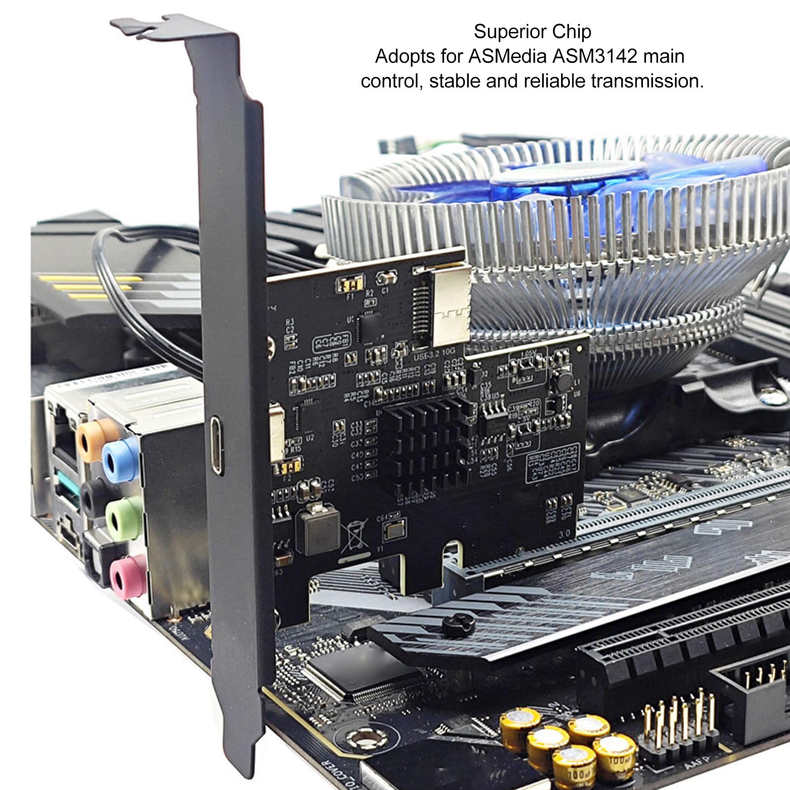 Amazon.com: PCI Express Expansion Card, USB 3.2 GEN2 10Gbps PCIE