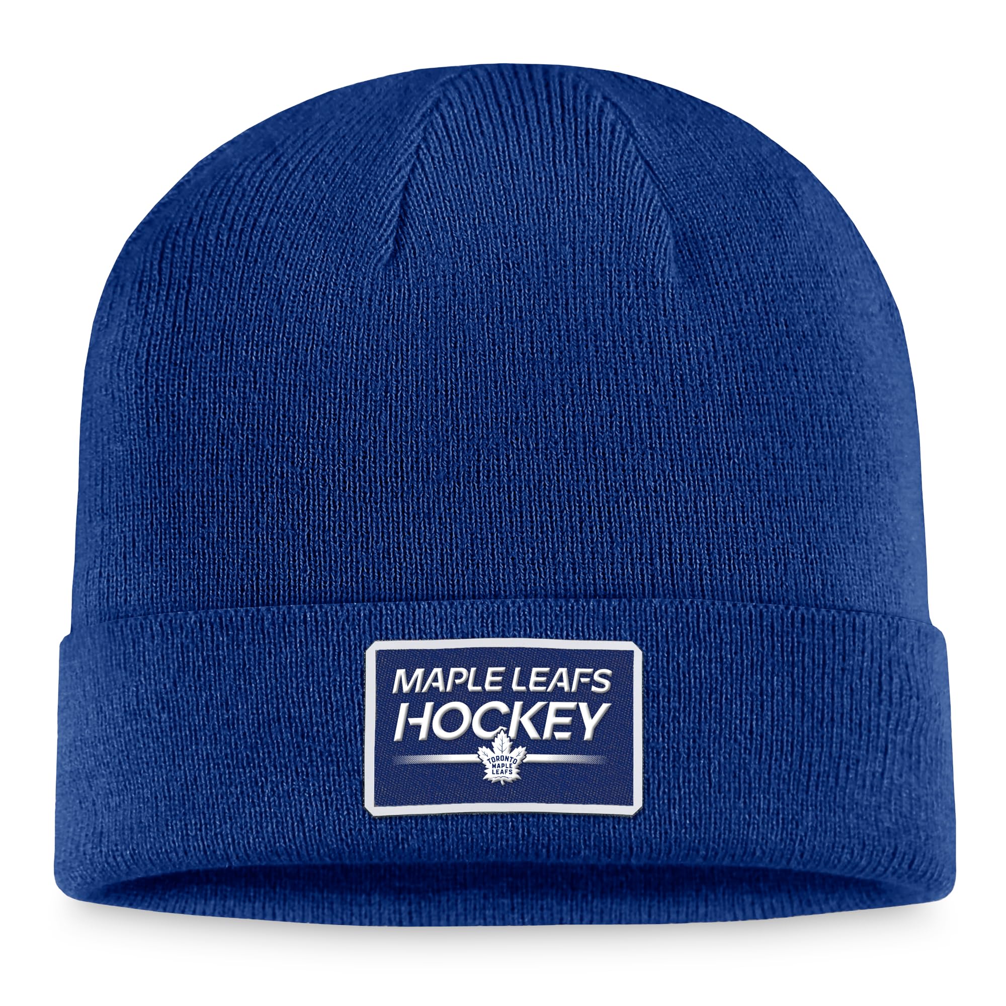 Fanatics NHL Authentic Pro Prime Cuffed Knit Toronto Maple Leafs Beanie Hat Wool Hat, multicoloured, One Size